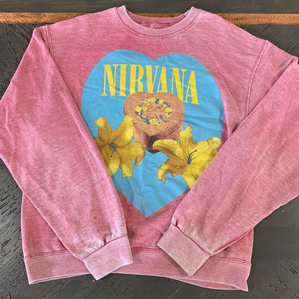 Nirvana Heart Shaped Box Sweatshirt